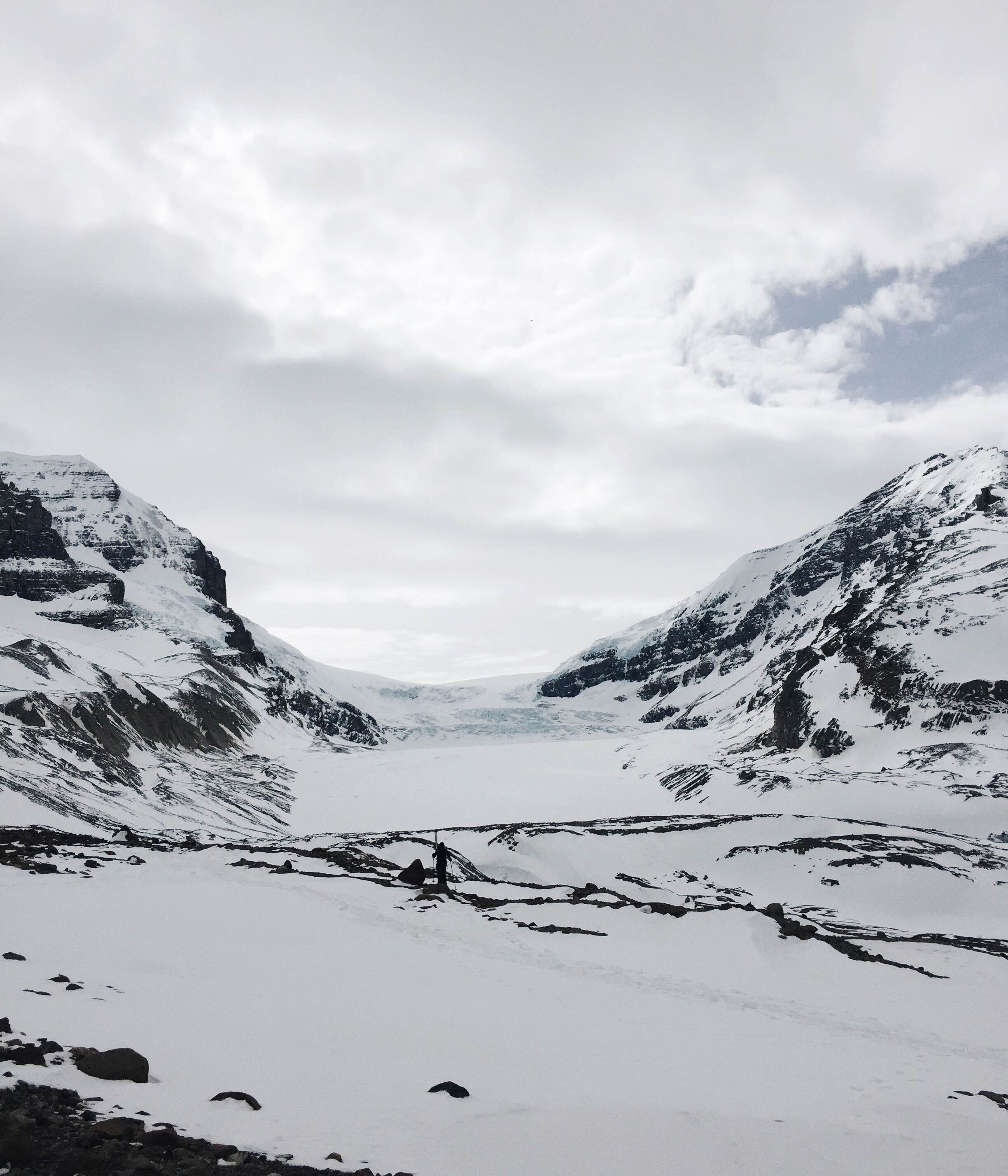 Columbia Icefield in Jasper National Park