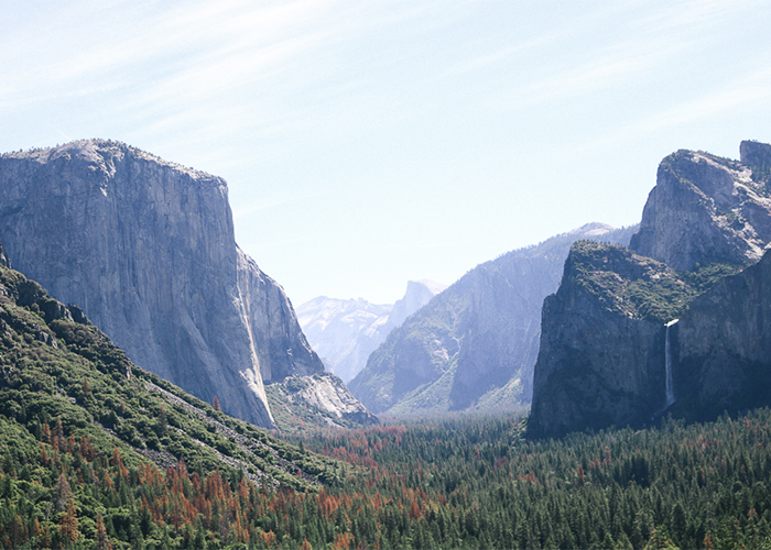 Tunnel View at Yosemite National Park