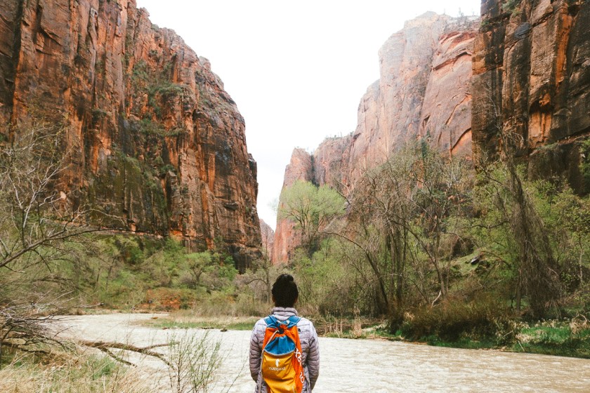 Vivian at Zion National Park
