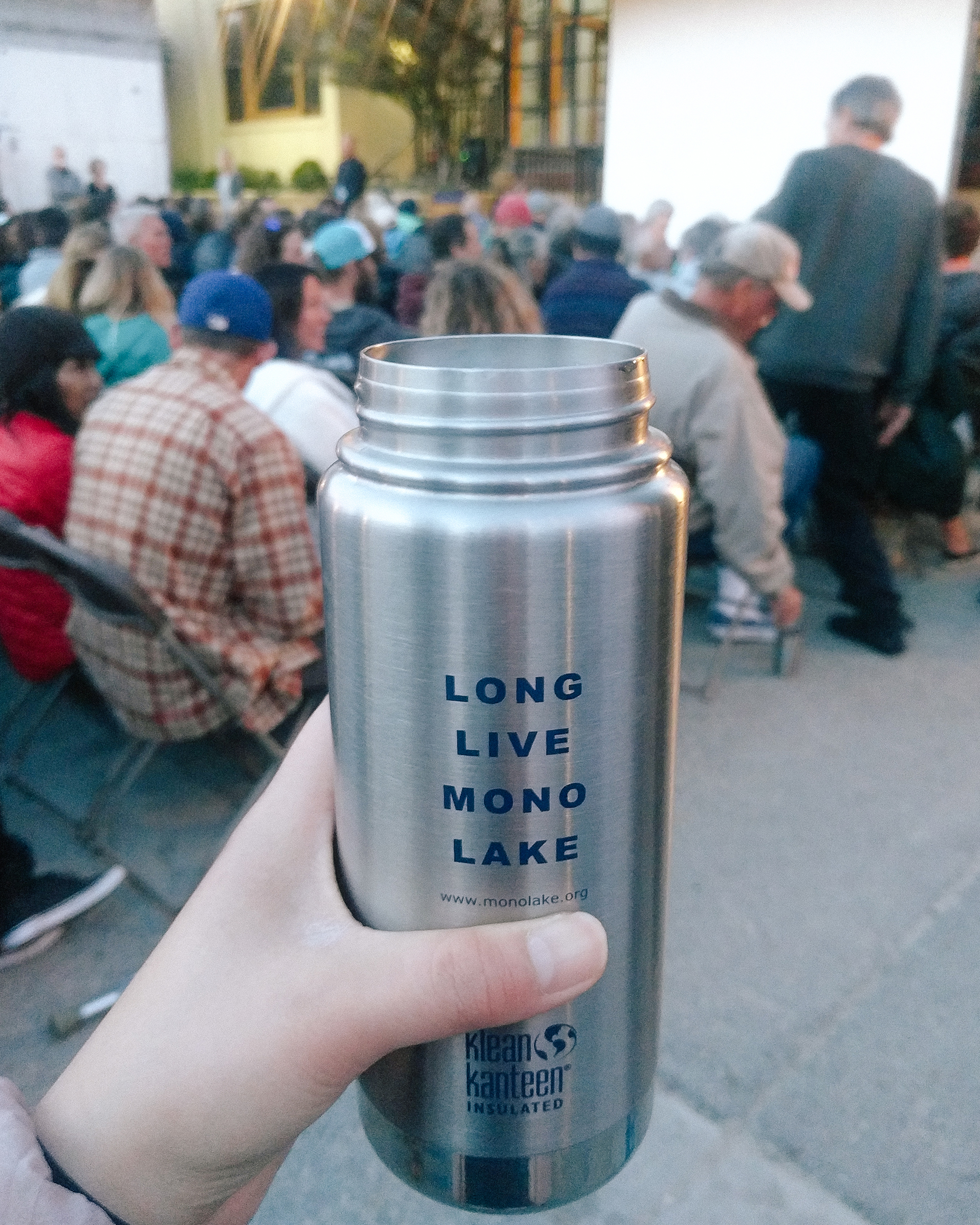 stainless steel water bottle