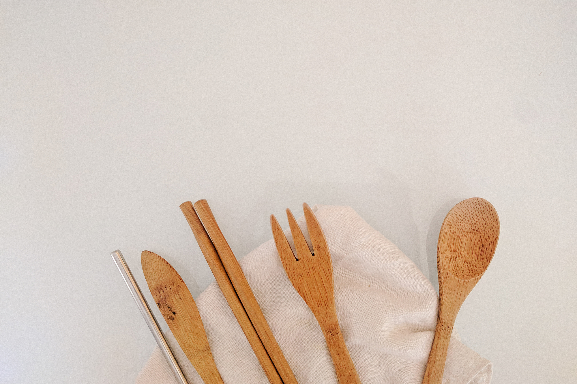 reusable bamboo utensils