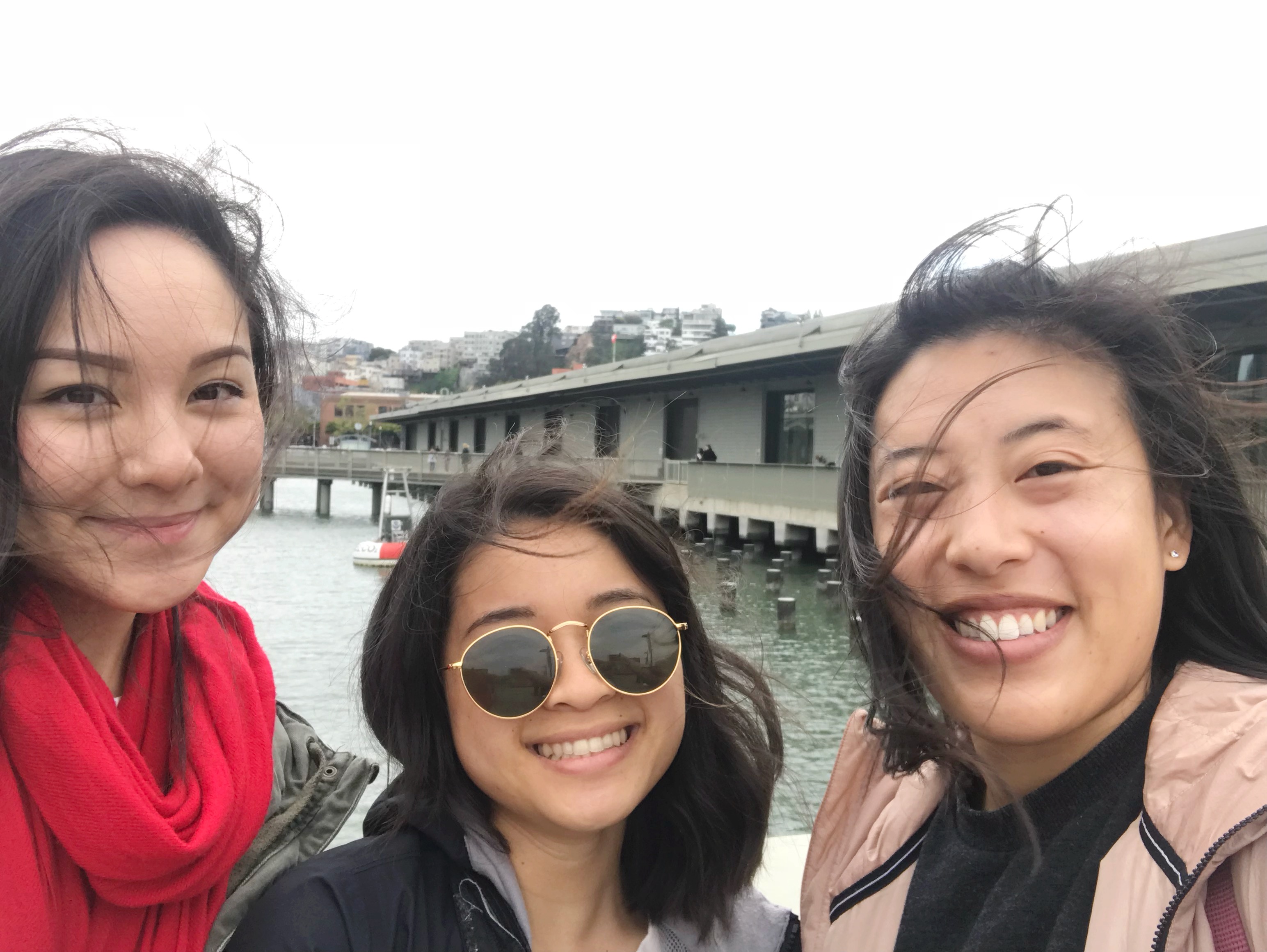 Photo of Jenn and our friend, Juliane.