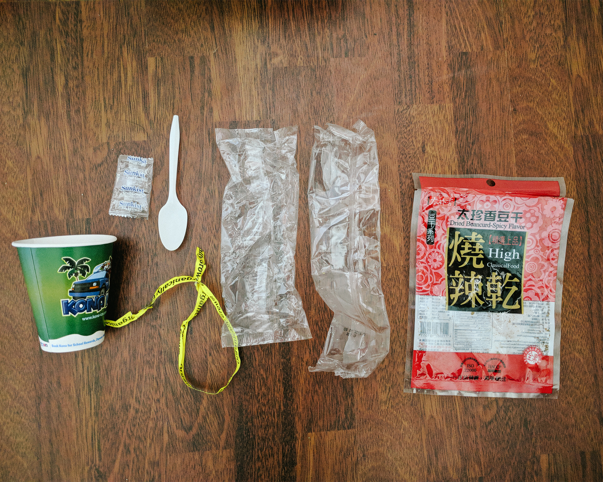 Photo of waste from week 4