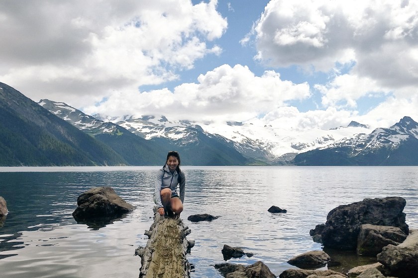 Katherine exploring nature
