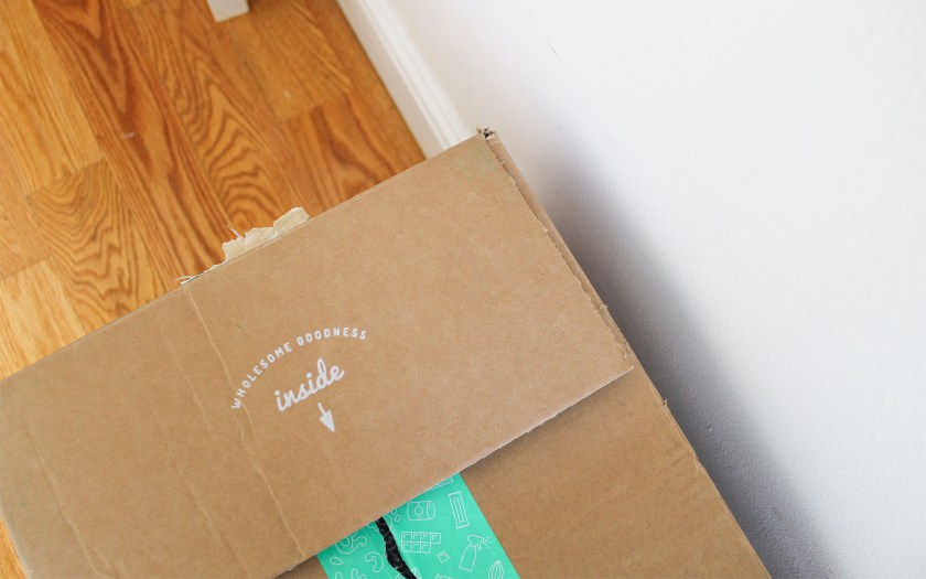 a box of used clothes - wholesome goodness inside